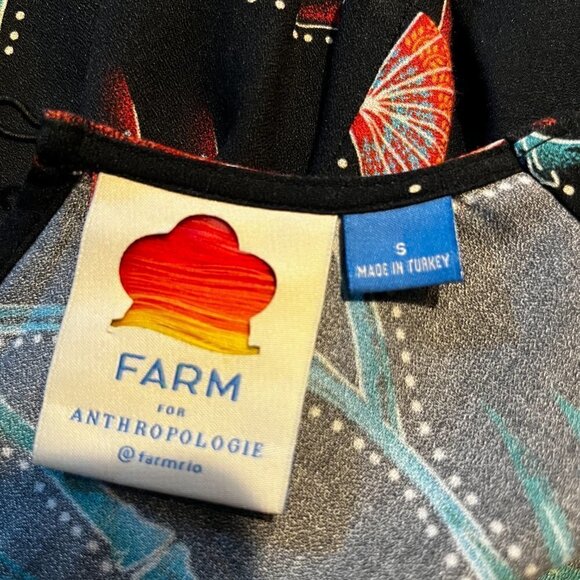 Anthropologie FARM Rio Valentina Maxi Boho Dress -Sold out online - EUC - Size S - Picture 12 of 14